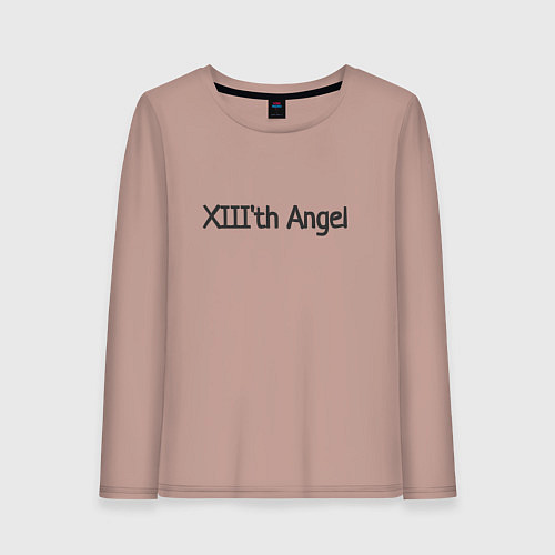 Женский лонгслив XIIIth angel / Пыльно-розовый – фото 1