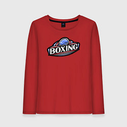 Женский лонгслив Boxing sport