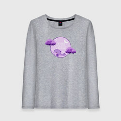 Женский лонгслив BTS Полночь