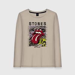 Женский лонгслив The Rolling Stones no filter