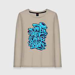 Женский лонгслив Уличный бомбист