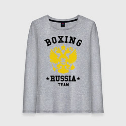 Женский лонгслив Boxing Russia Team