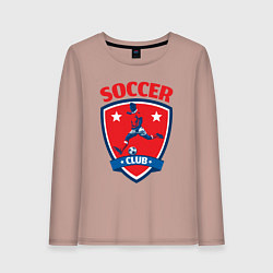 Женский лонгслив Sport soccer club