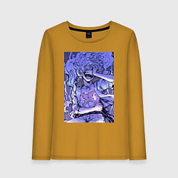 Женский лонгслив Ван-Пис Луффи улыбается