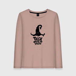 Женский лонгслив Хэллоуин - кошелек или жизнь