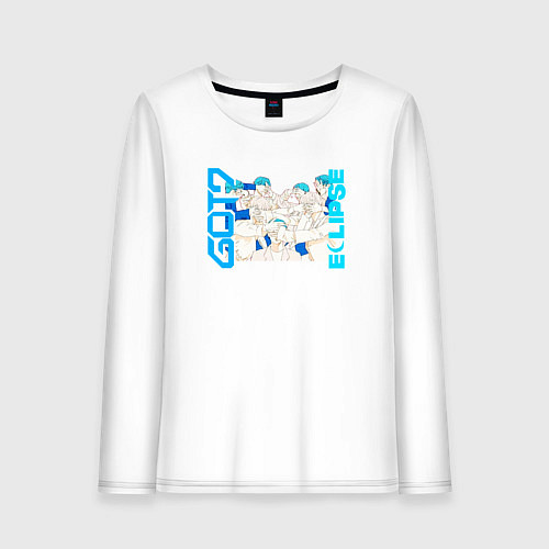 Женский лонгслив Got7 eclipse / Белый – фото 1