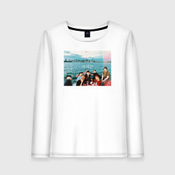 Женский лонгслив Got7 на фоне сеула