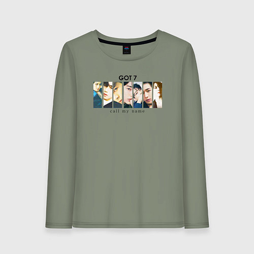 Женский лонгслив Got7 назови мое имя / Авокадо – фото 1