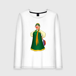 Женский лонгслив Баба