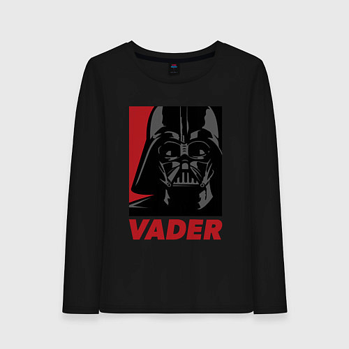 Женский лонгслив Вейдер / Черный – фото 1