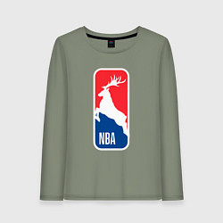 Женский лонгслив NBA Bucks