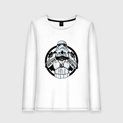 Женский лонгслив Империя победит повстанцы падут