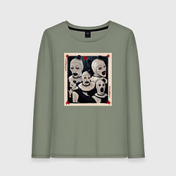 Женский лонгслив Арт джокер