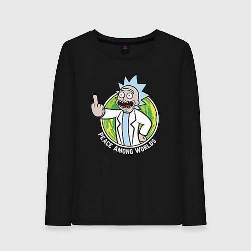 Женский лонгслив Vault Rick / Черный – фото 1