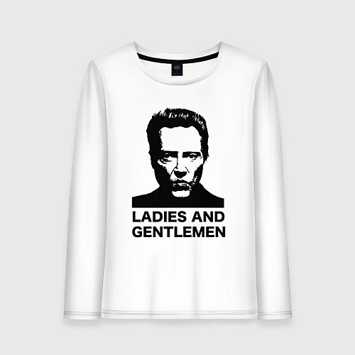 Женский лонгслив Кристофер Уокен / Белый – фото 1