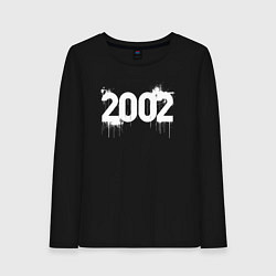 Женский лонгслив Граффити стиль 2002