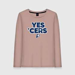 Женский лонгслив Yes cers