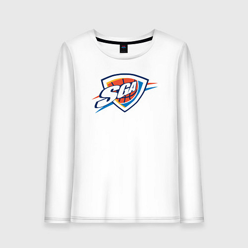 Женский лонгслив SGA Oklahoma / Белый – фото 1