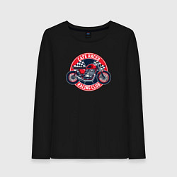 Женский лонгслив Cafe racer