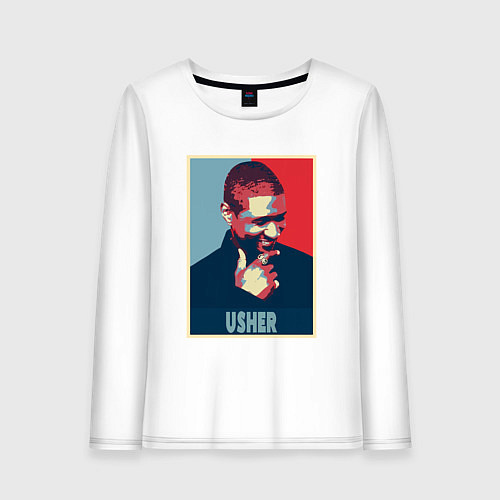 Женский лонгслив Usher / Белый – фото 1