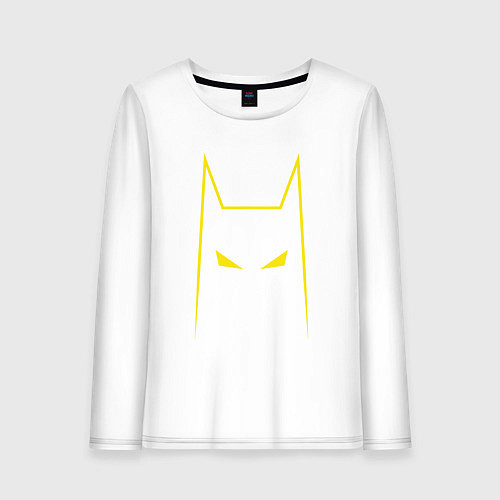 Женский лонгслив Batman minimalism / Белый – фото 1