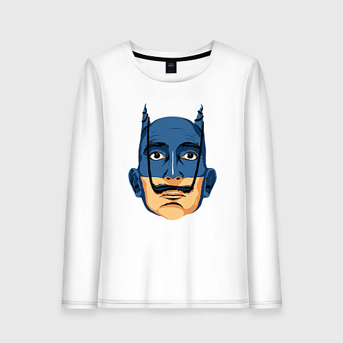 Женский лонгслив Batman Dali / Белый – фото 1