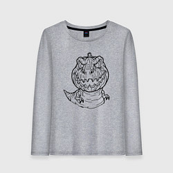 Женский лонгслив Лампозавр Джека