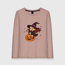 Женский лонгслив Маленькая ведьмочка