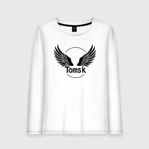 Женский лонгслив Крылья Томска / Белый – фото 1