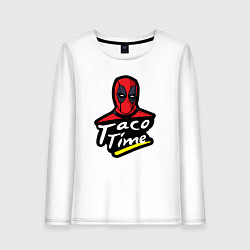 Женский лонгслив Taco time