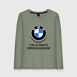 Женский лонгслив BMW Driving Machine