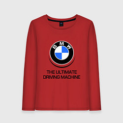 Женский лонгслив BMW Driving Machine