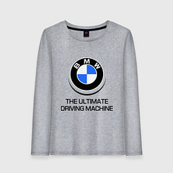 Женский лонгслив BMW Driving Machine