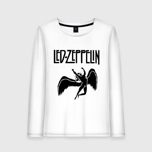 Женский лонгслив Led Zeppelin / Белый – фото 1