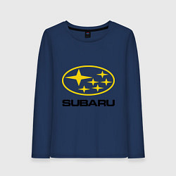 Женский лонгслив Subaru Logo