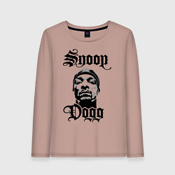 Женский лонгслив Snoop Dogg Face