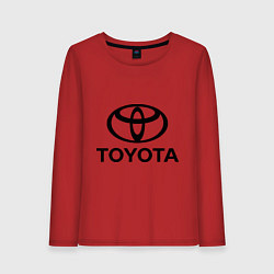 Женский лонгслив Toyota Logo