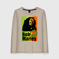 Женский лонгслив Bob Marley: Jamaica