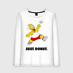 Женский лонгслив Just Donut