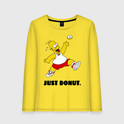 Женский лонгслив Just Donut