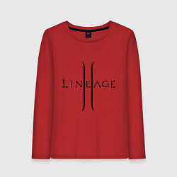 Женский лонгслив Lineage logo