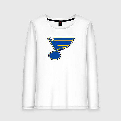 Женский лонгслив St Louis Blues / Белый – фото 1