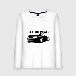 Женский лонгслив Feel the power