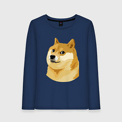 Женский лонгслив Doge