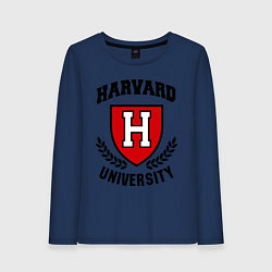 Женский лонгслив Harvard University