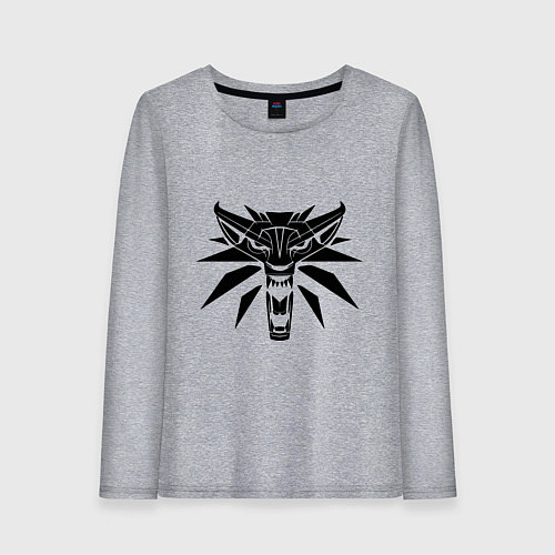 Женский лонгслив The Witcher 3 / Меланж – фото 1