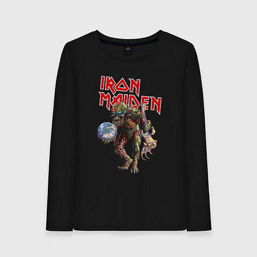 Женский лонгслив Iron Maiden: Zombie / Черный – фото 1