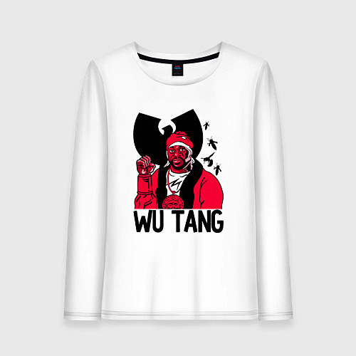 Женский лонгслив Wu-Tang Clan: Street style / Белый – фото 1