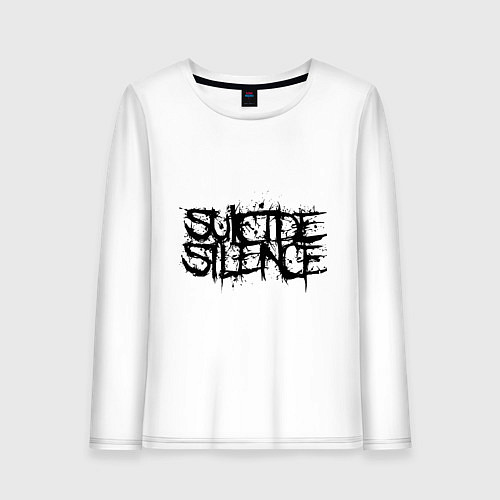 Женский лонгслив Suicide Silence: Venom / Белый – фото 1