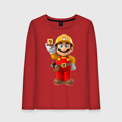 Женский лонгслив Super Mario
